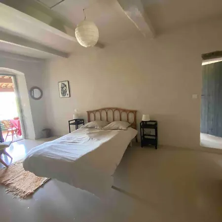 Maison Ardechoise Avec Panorama Nyaraló *